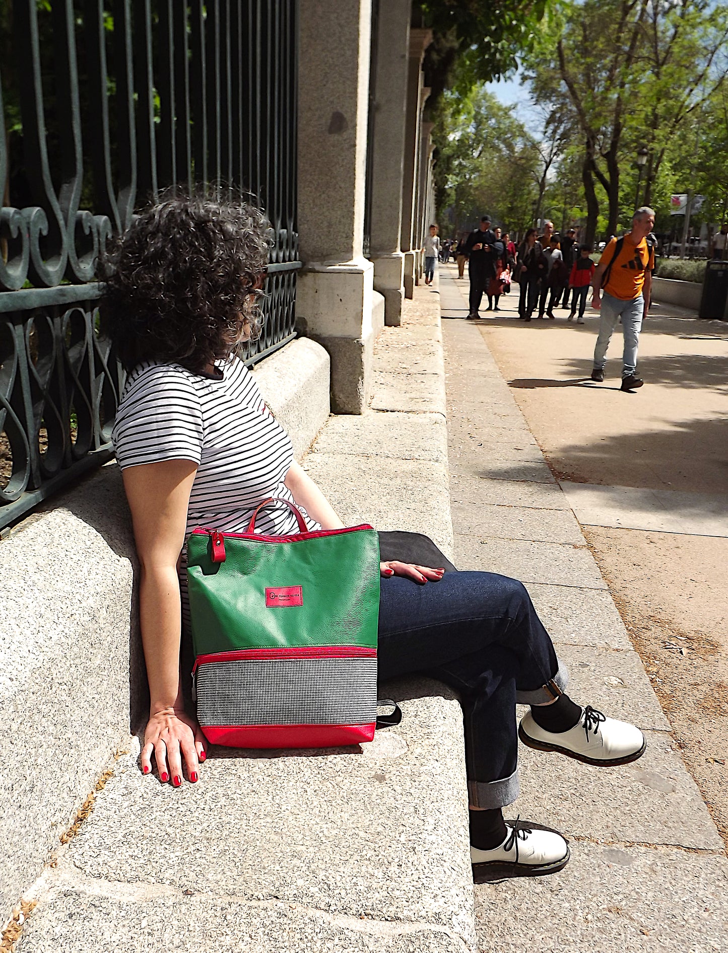 Stylish Urban Green Backpack | Durable & Versatile for City Life