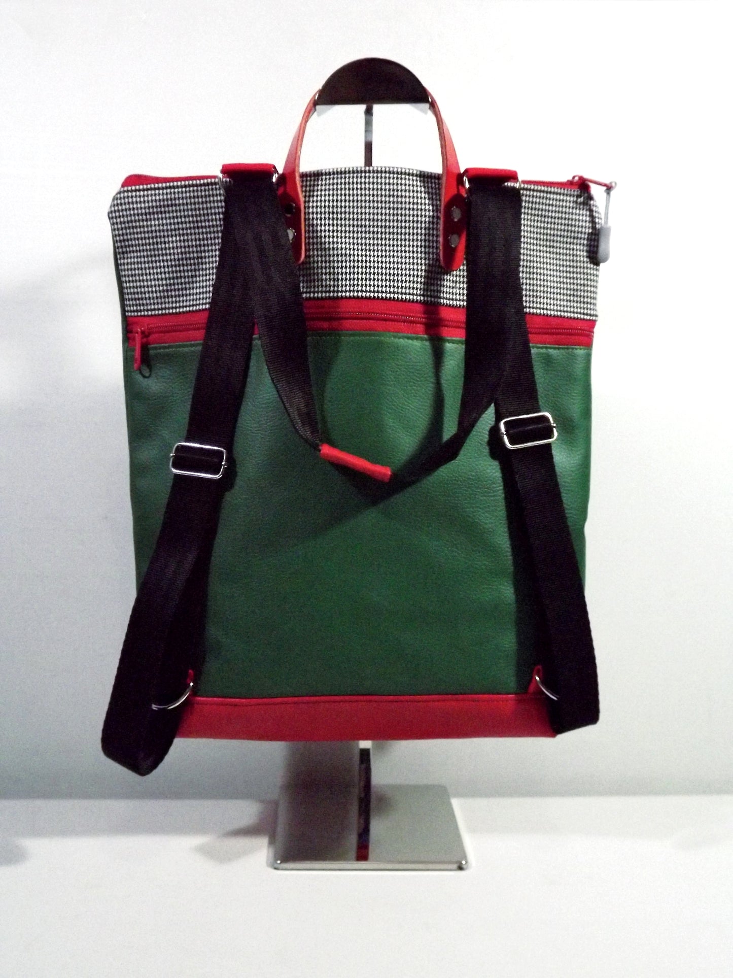 Stylish Urban Green Backpack | Durable & Versatile for City Life