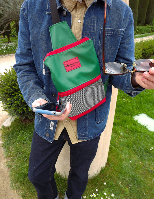 Versatile Green Sling Bag – Spacious, Stylish & Perfect for Everyday Carry