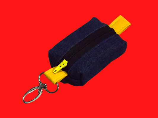 Denim, Elegant & Practical Dog Poop Bag Dispenser – Style Meets Convenience