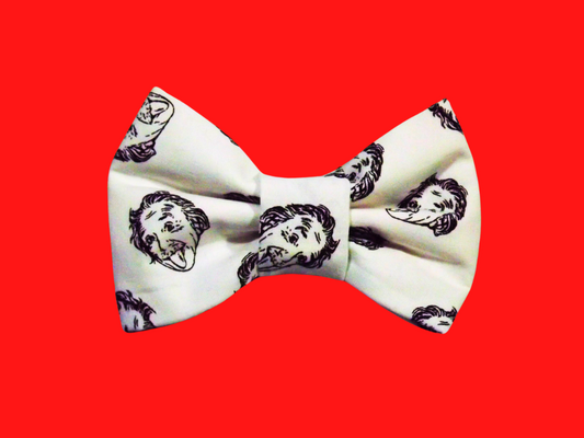 Einstein,  Elegant Dog Bowtie with Elastic Collar Strap
