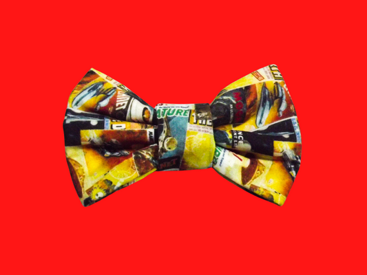 Sci Fi, Elegant Dog Bowtie with Elastic Collar Strap