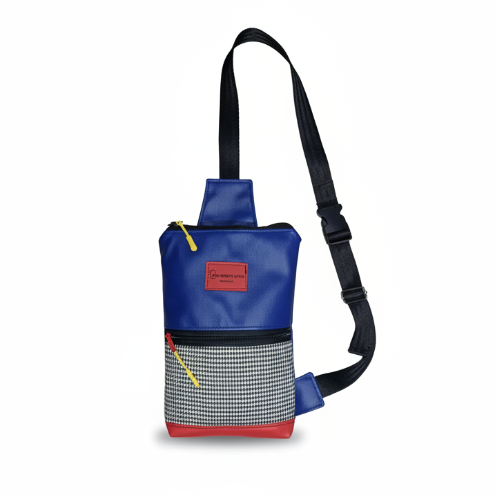 Bandoleras - Colección "A la pradera" | Azul Madrid Sky - Mi Perrito Alfito