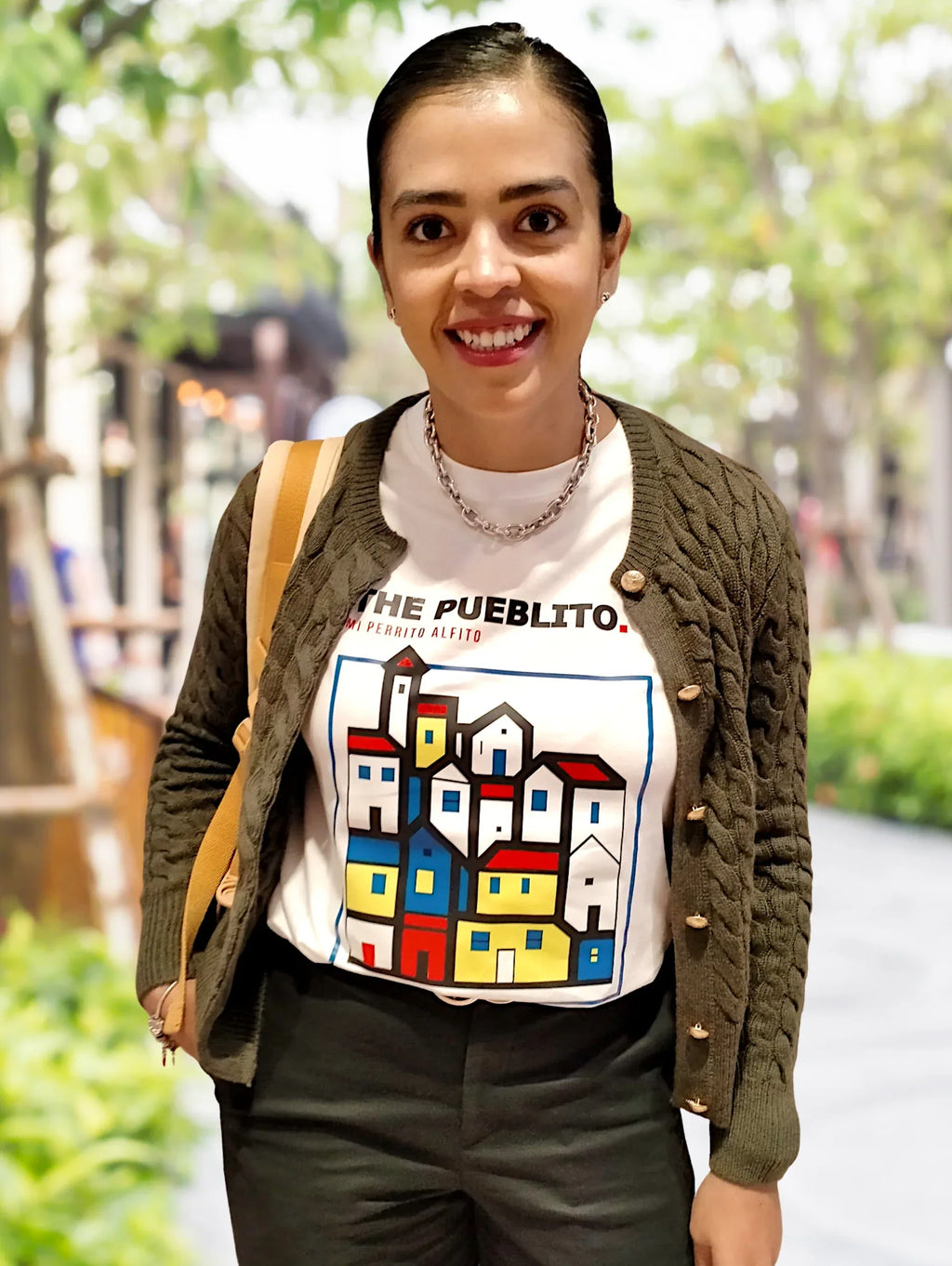 T-Shirt "The Pueblito" Classic Fit - camiseta, algodón, clásica, unisex, hombre, mujer - Mi Perrito Alfito
