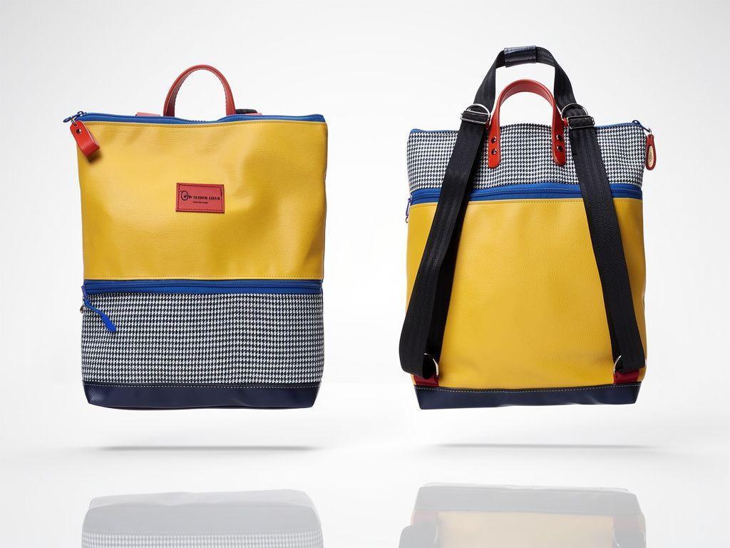 Mochilas - Colección "Good chulapismo" | Amarillo limonada - Mi Perrito Alfito