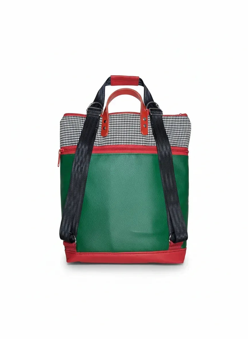 Mochilas - Colección "Good chulapismo" | Verde pradera - Mi Perrito Alfito
