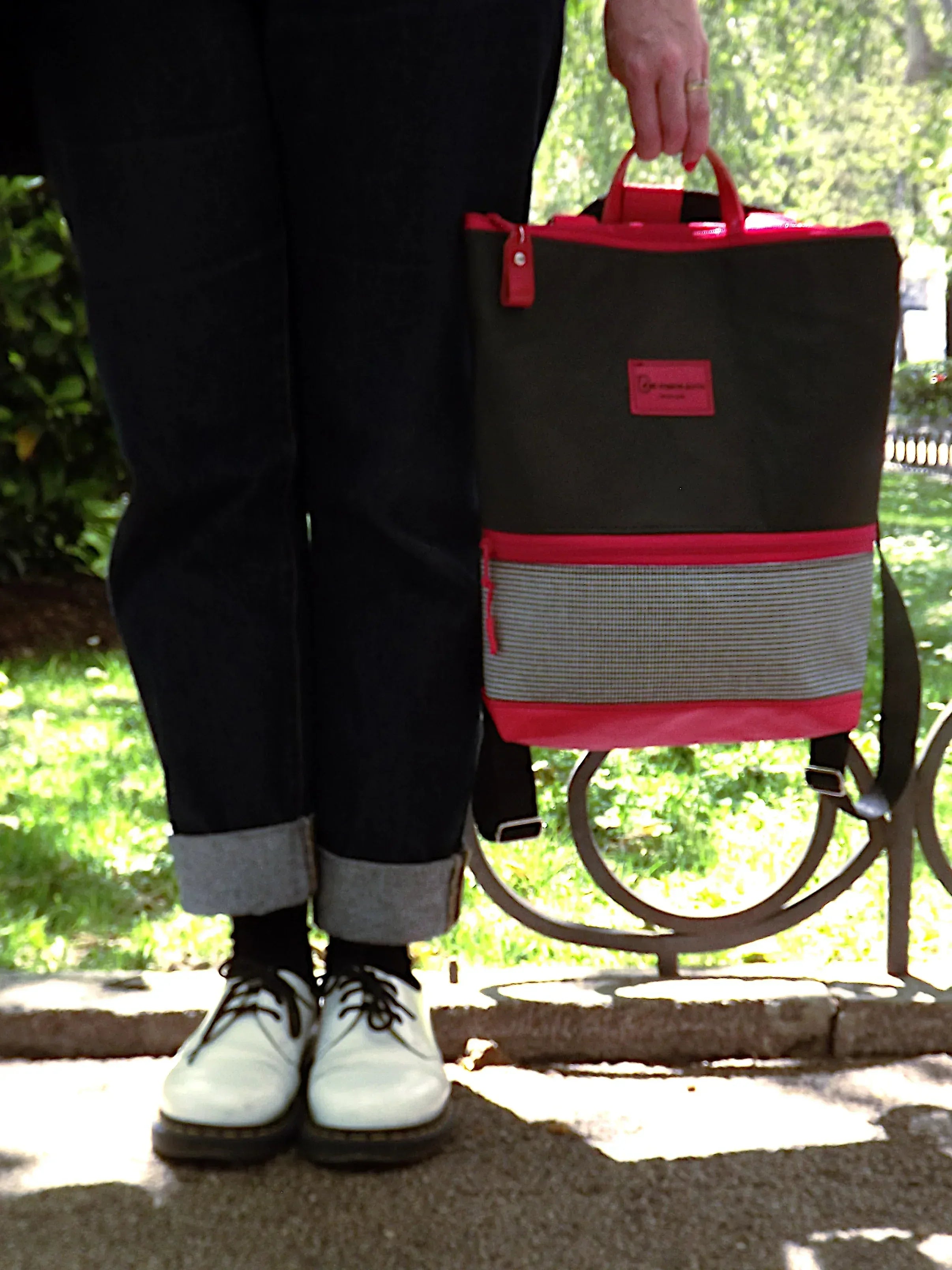 Mochilas - Colección "Good chulapismo" | Negro azabache - Mi Perrito Alfito