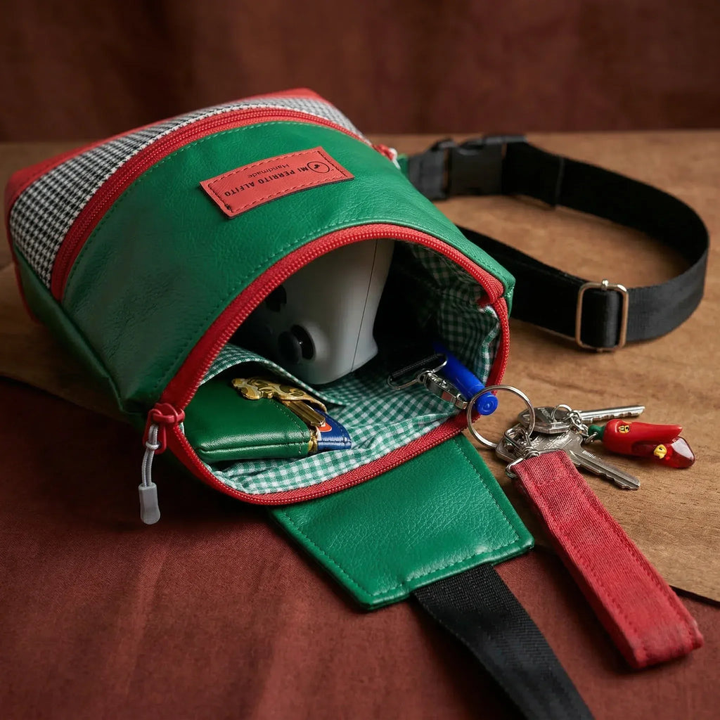 Bandoleras - Colección "A la pradera" | Verde pradera - Mi Perrito Alfito