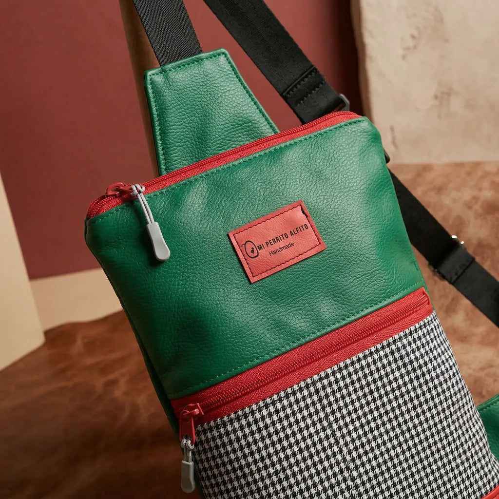 Bandoleras - Colección "A la pradera" | Verde pradera - Mi Perrito Alfito