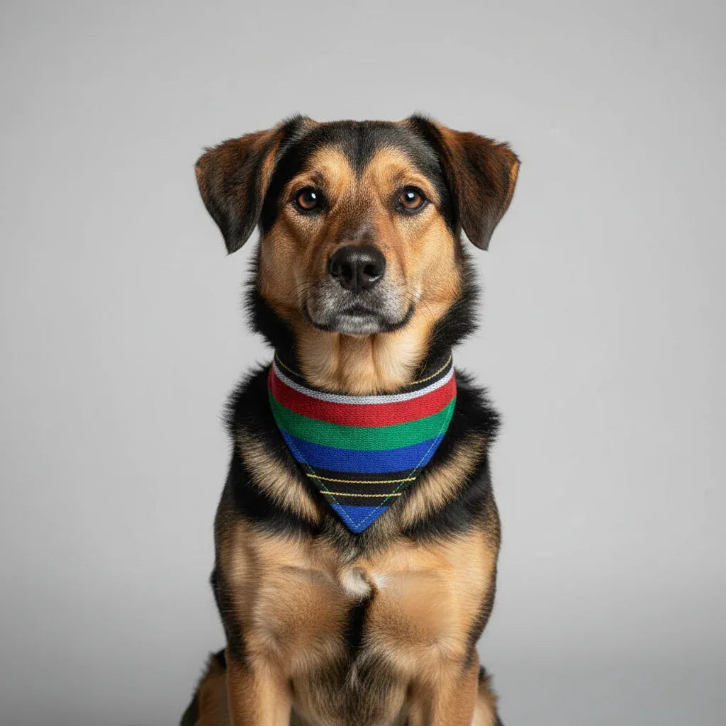 Bandana Cortina en el pueblo – Moda y Accesorios chic para Perros - Mi Perrito Alfito