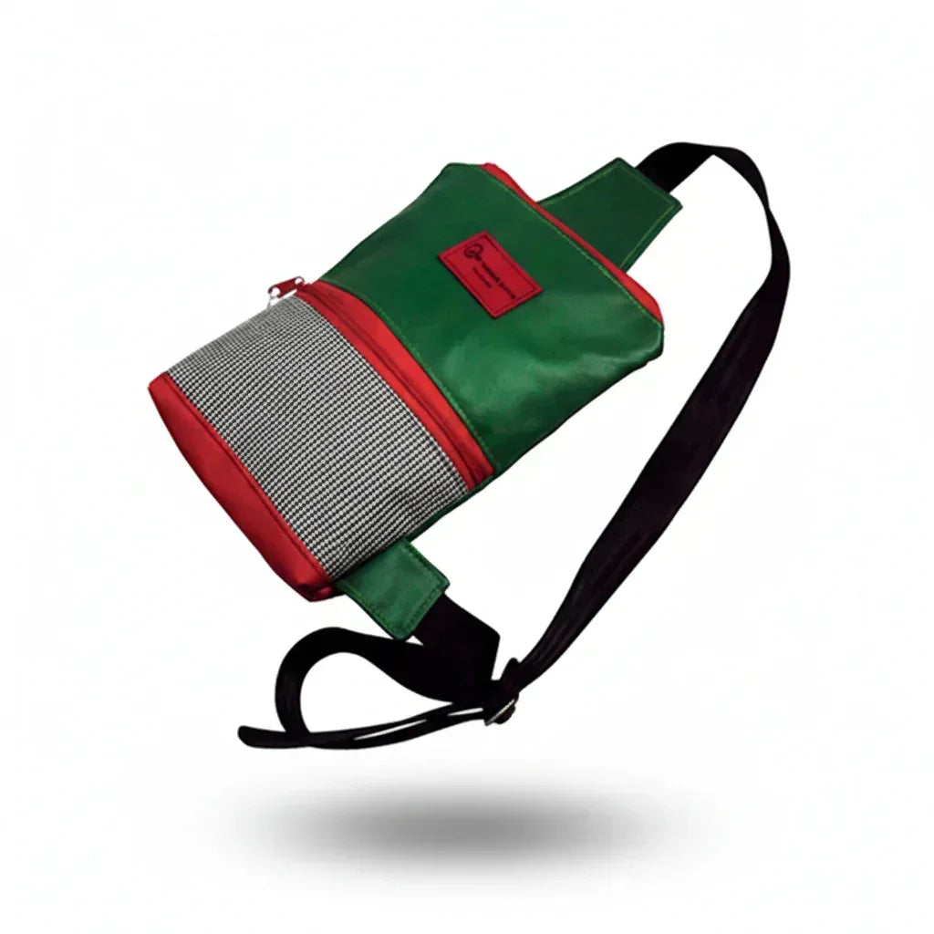 Bandoleras - Colección "A la pradera" | Verde pradera - Mi Perrito Alfito