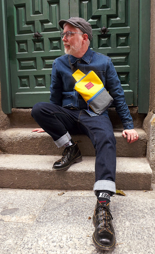 Sleek Yellow Sling Bag – Stylish, Spacious & Perfect for Everyday Adventures